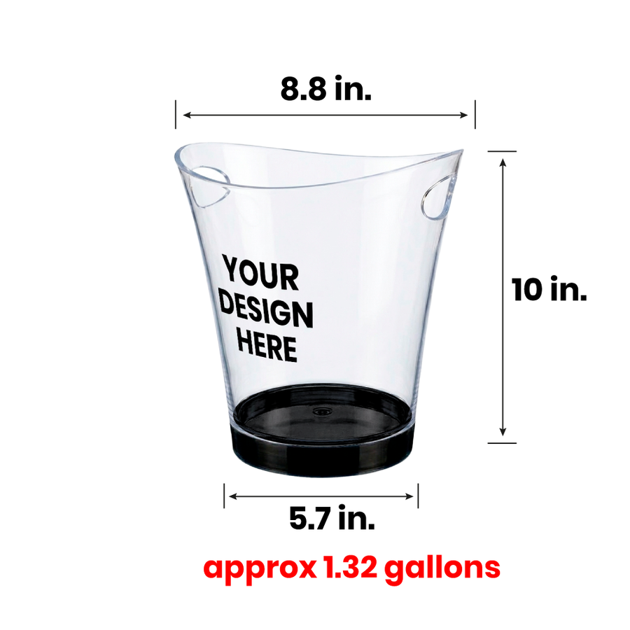 Classic Light-Up Drink Buckets - Custom Hats Now