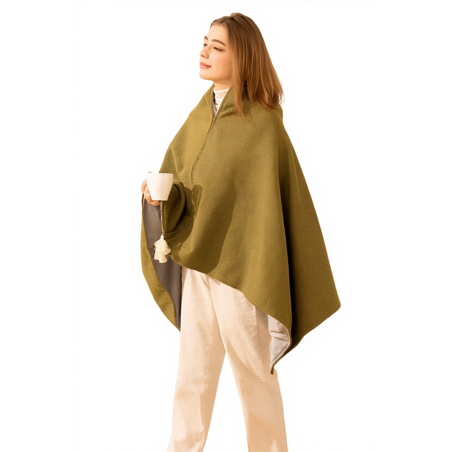 Portable Heated Shawls - Custom Hats Now