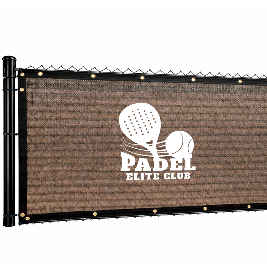Custom 85% Blockage Fence Screen - Custom Hats Now