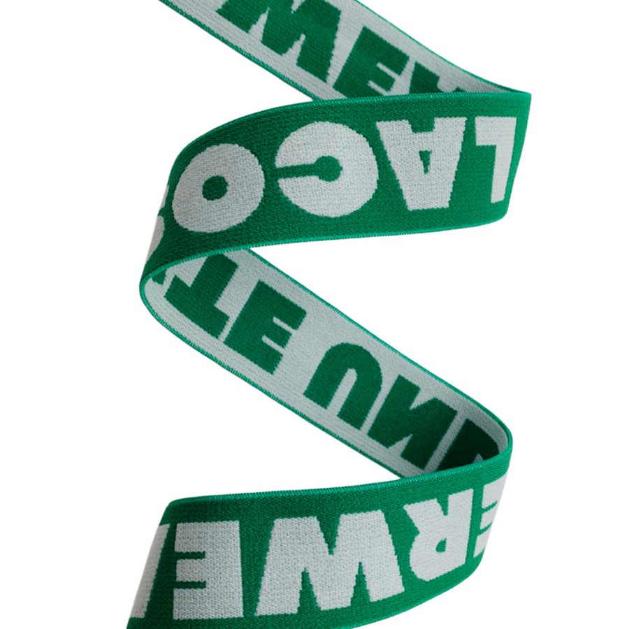 Flat Jacquard Elastic Bands - Custom Hats Now