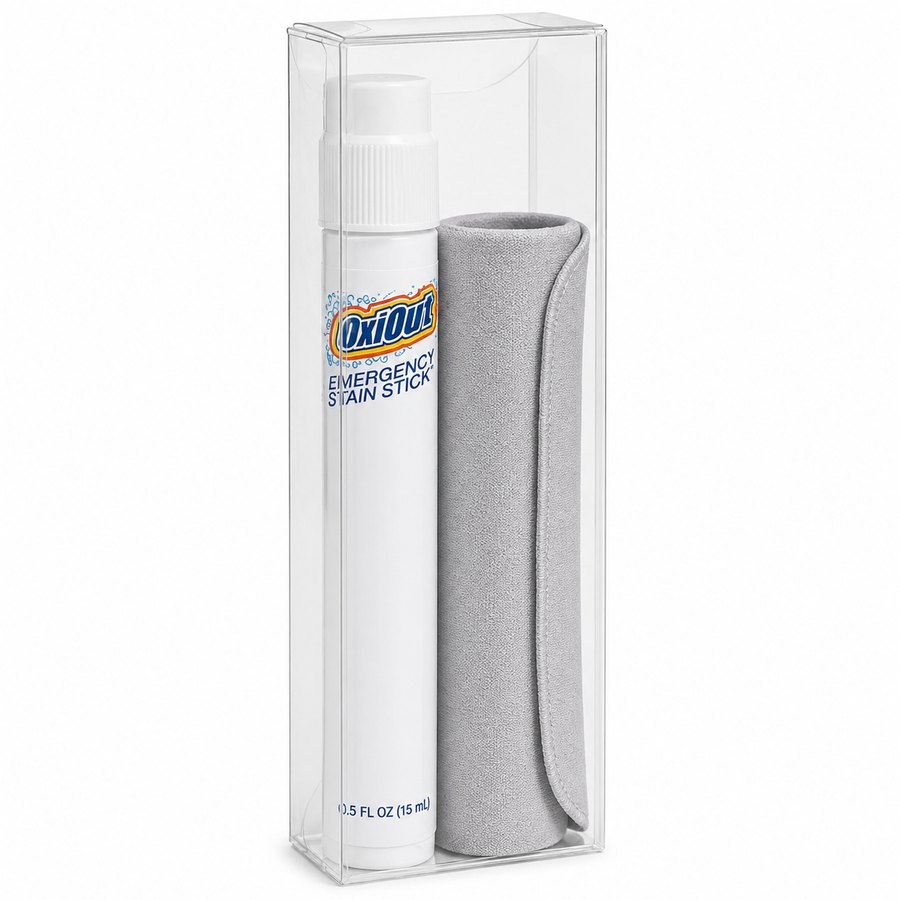 OxiOut Emergency Stain Stick Travel Kits with Premium Microfiber Cloths - Custom Hats Now