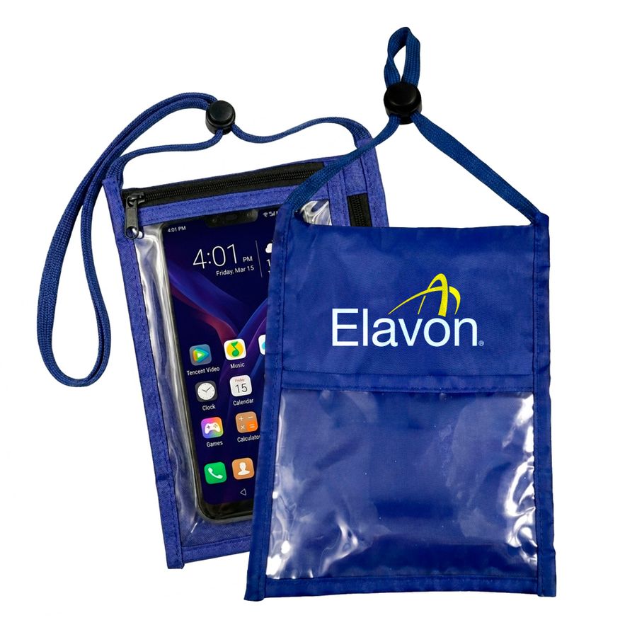 Phone Pocket Neck Wallets - Custom Hats Now