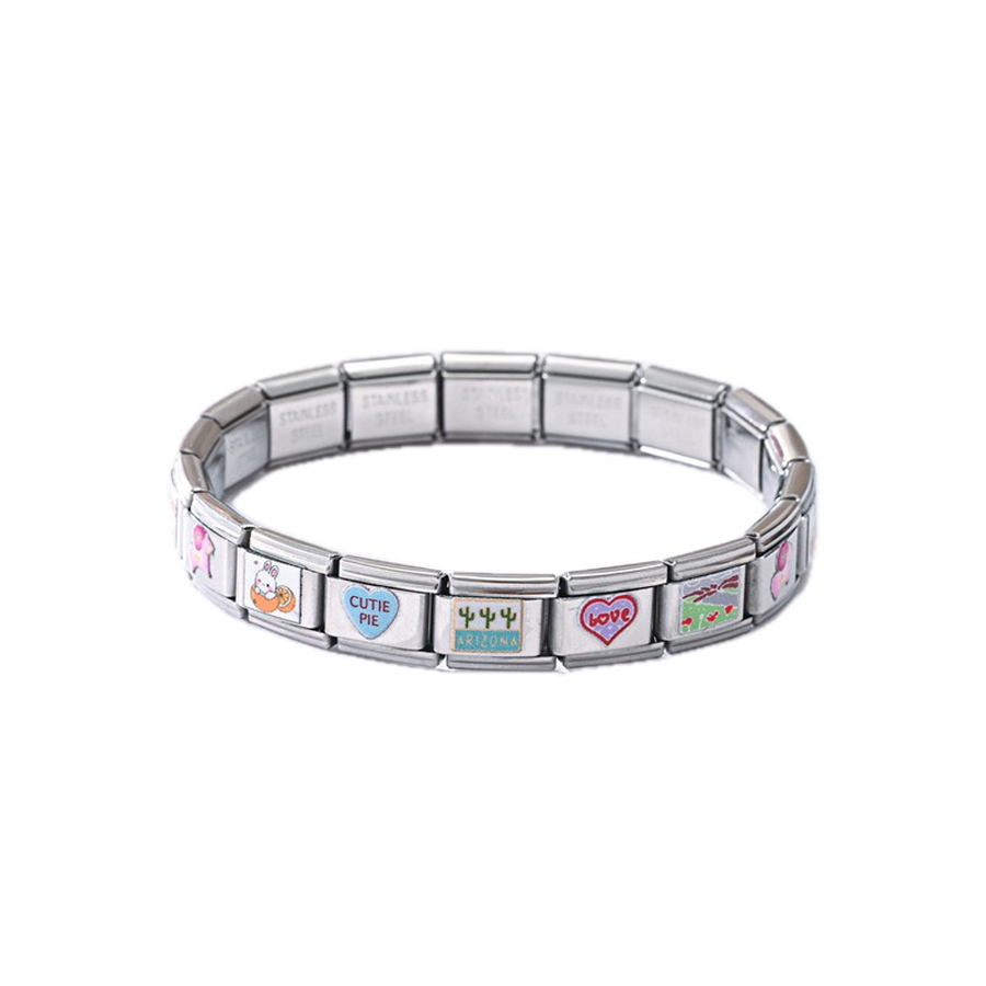 Italian Charm Bracelets - Custom Hats Now