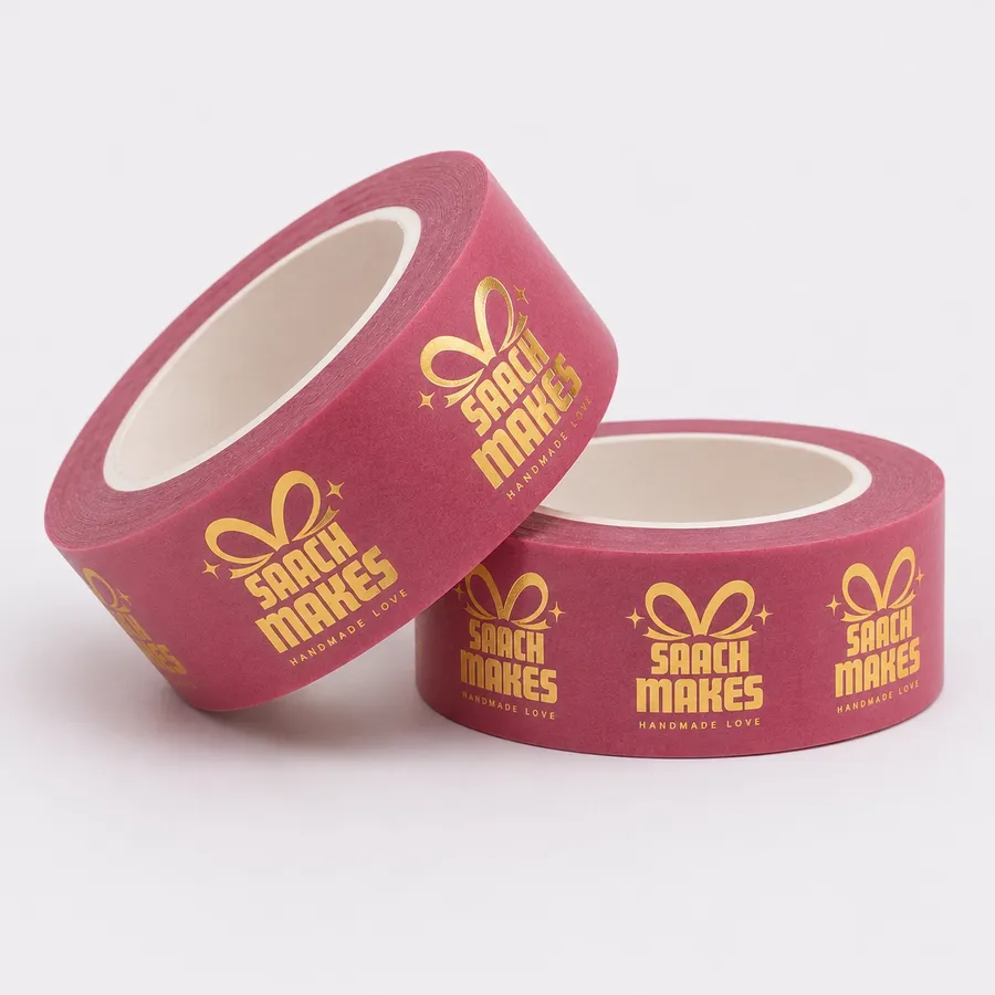 Foil Stamped Washi Tapes - Custom Hats Now