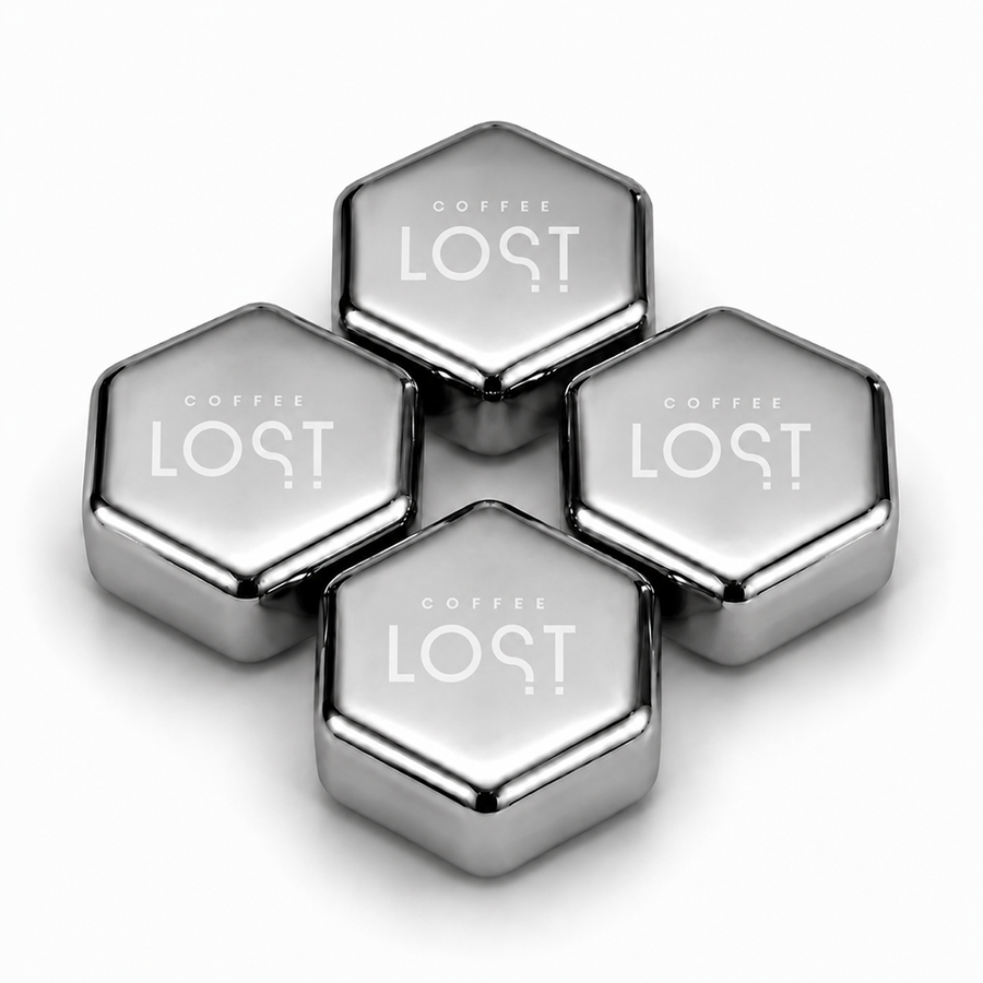 Hexagon Stainless Steel Ice Cubes - Custom Hats Now