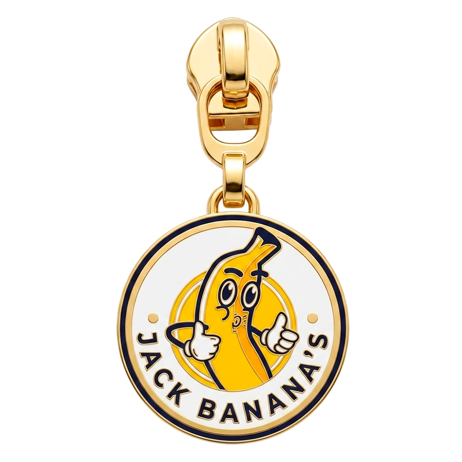 Hard Enamel Metal Zipper Pullers - Custom Hats Now
