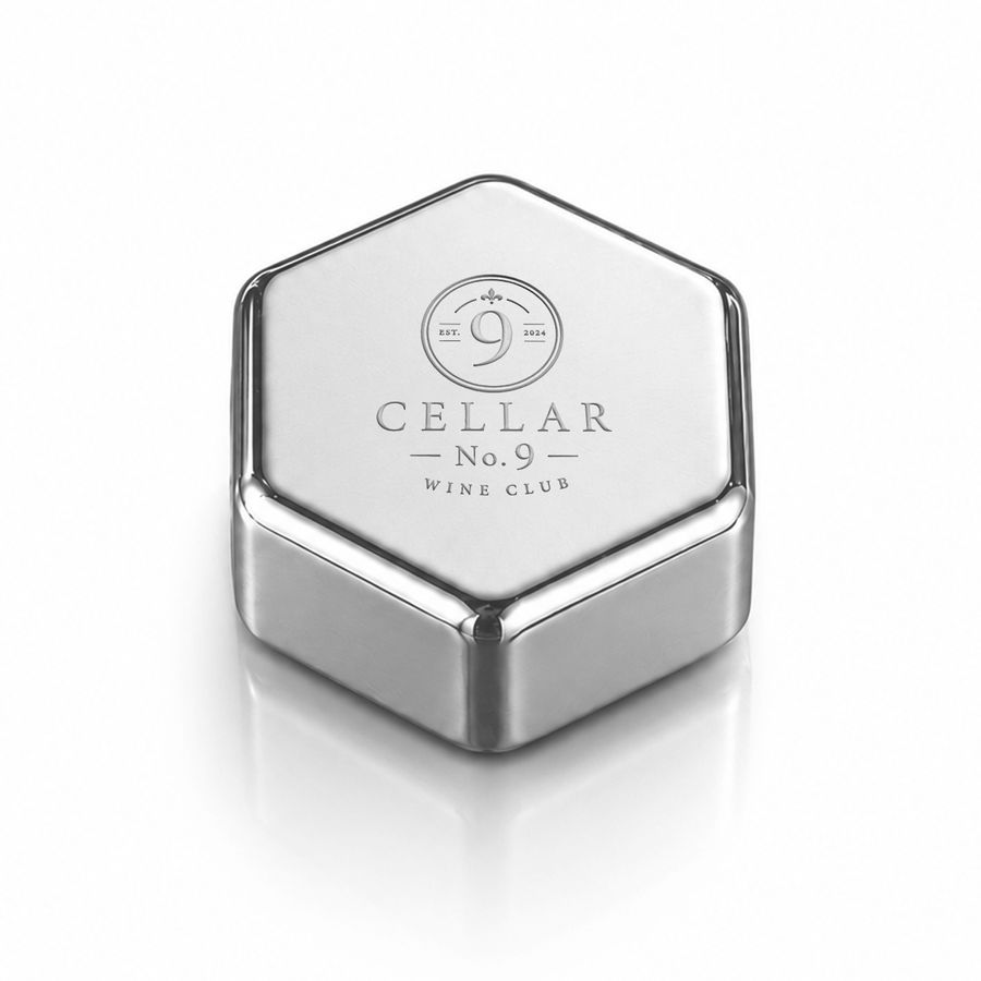 Hexagon Stainless Steel Ice Cubes - Custom Hats Now