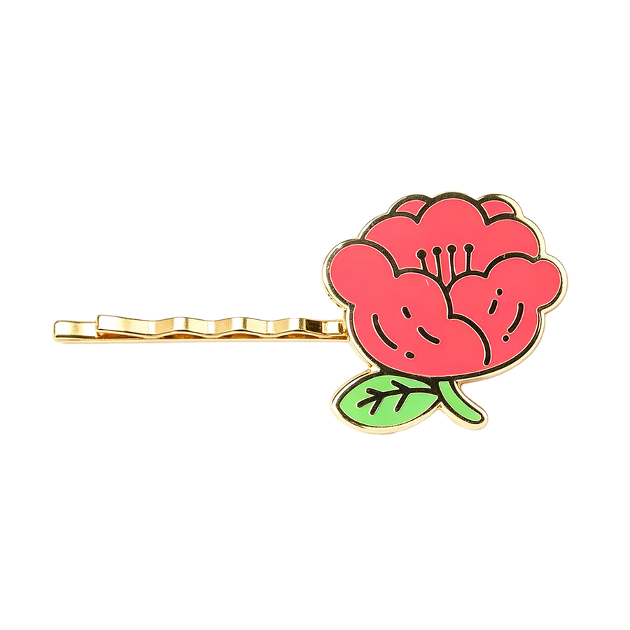 Hard Enamel Metal Hair Clips - Custom Hats Now