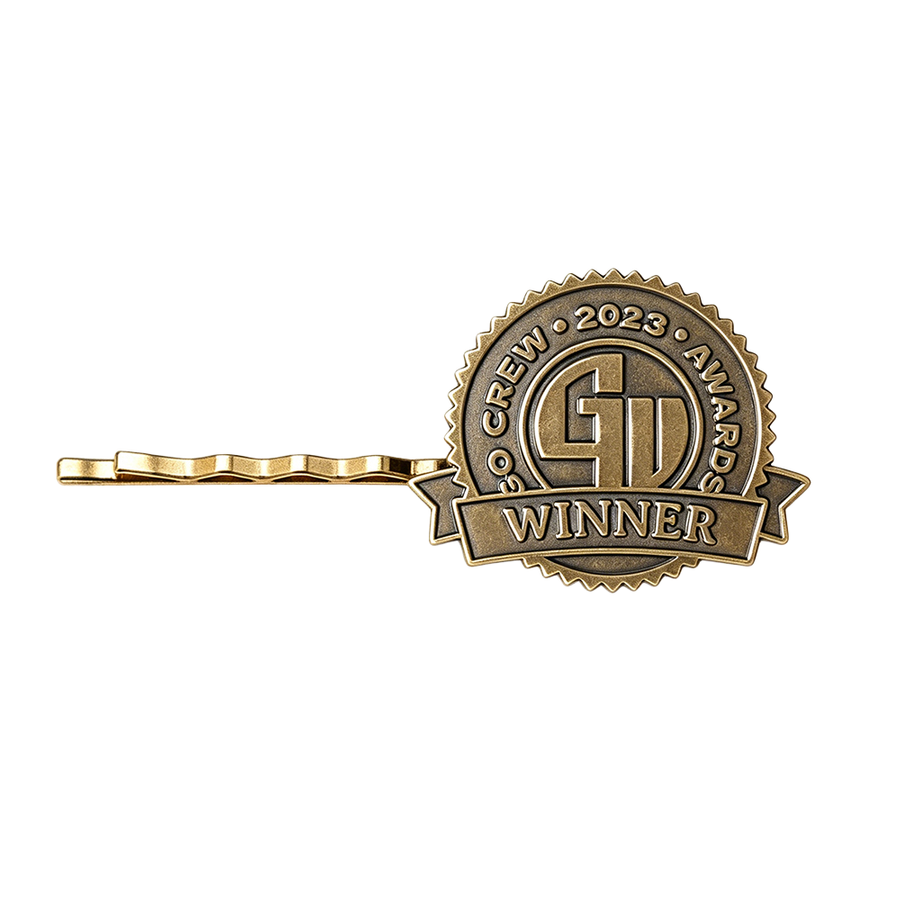 Die Struck Metal Hair Clips - Custom Hats Now