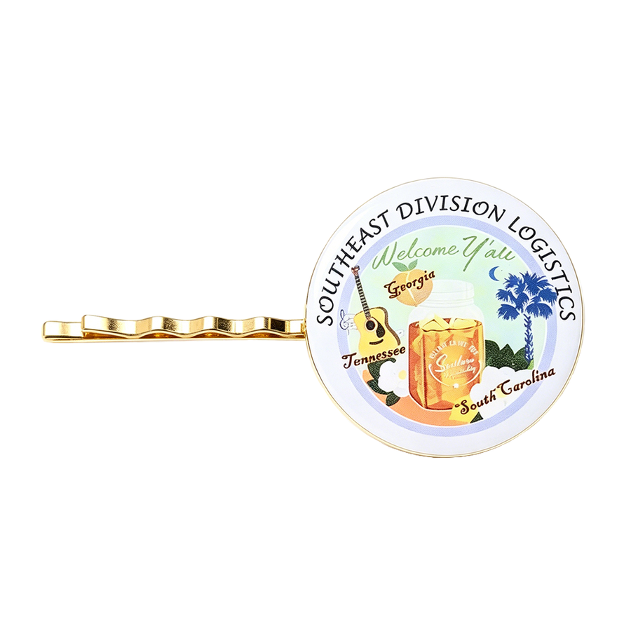 Offset Printing Metal Hair Clips - Custom Hats Now