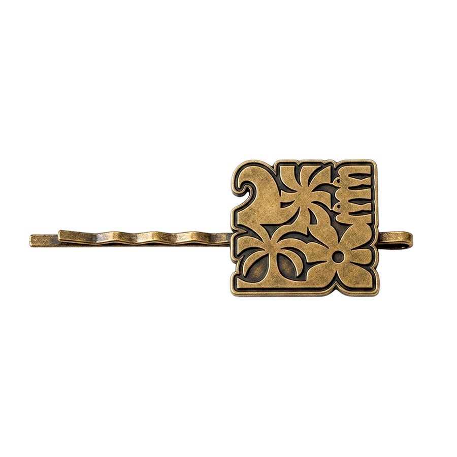 Die Struck Metal Hair Clips - Custom Hats Now