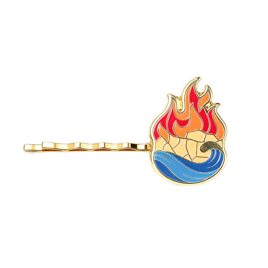 Hard Enamel Metal Hair Clips - Custom Hats Now