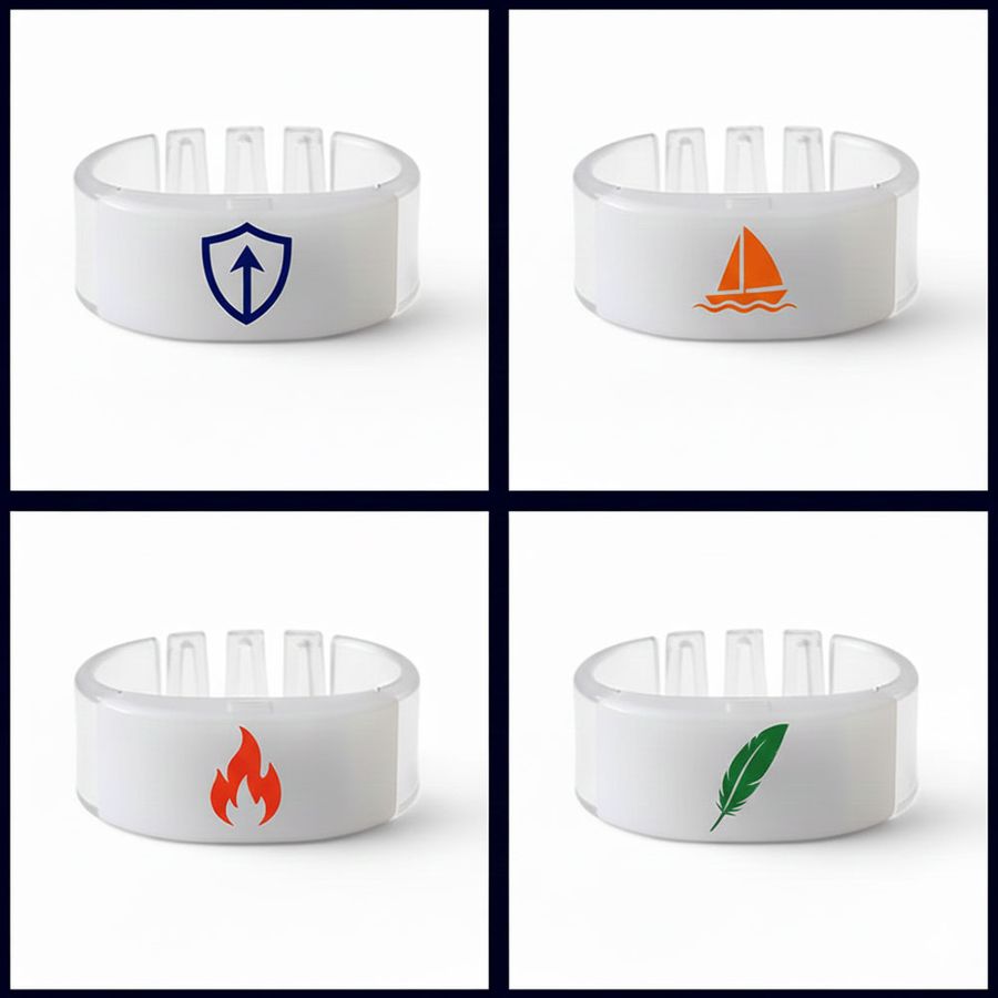 Glow Bangle Wristbands - Custom Hats Now