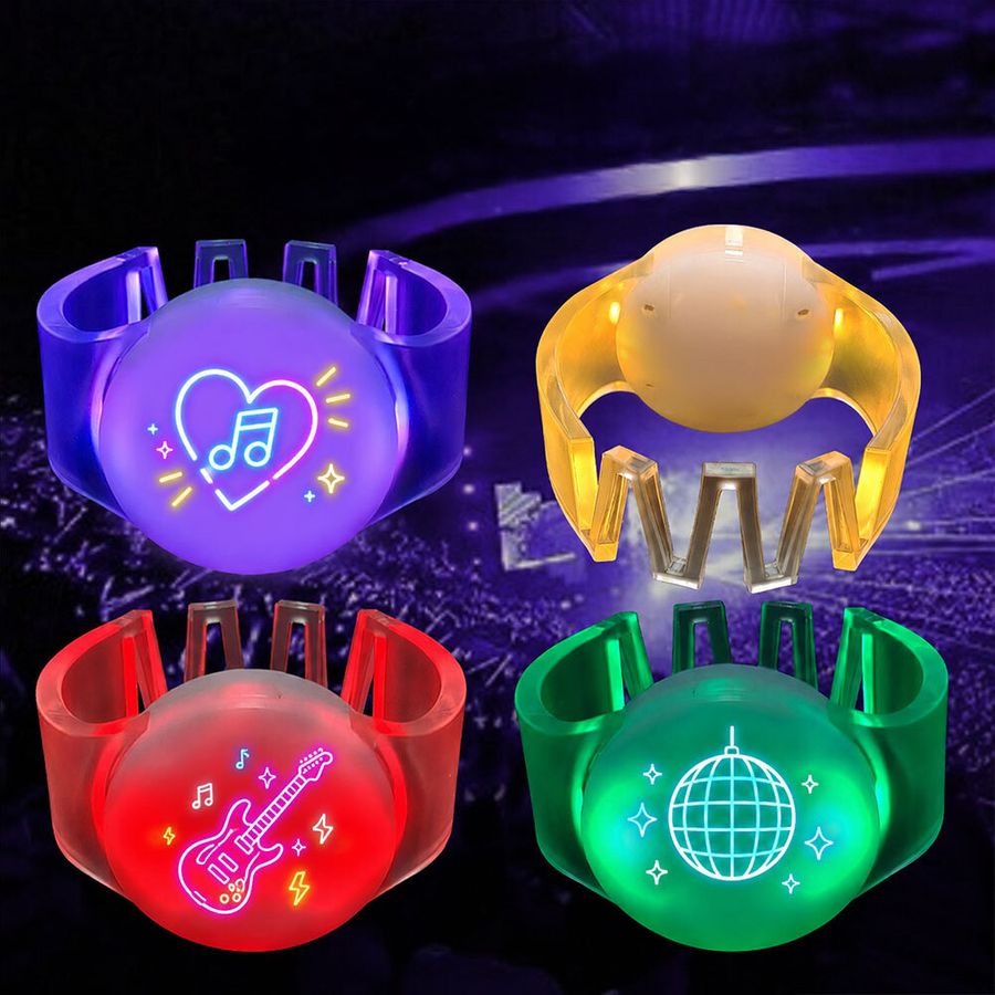 Glow Cheer Wristbands - Custom Hats Now