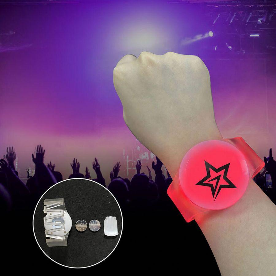 Glow Cheer Wristbands - Custom Hats Now