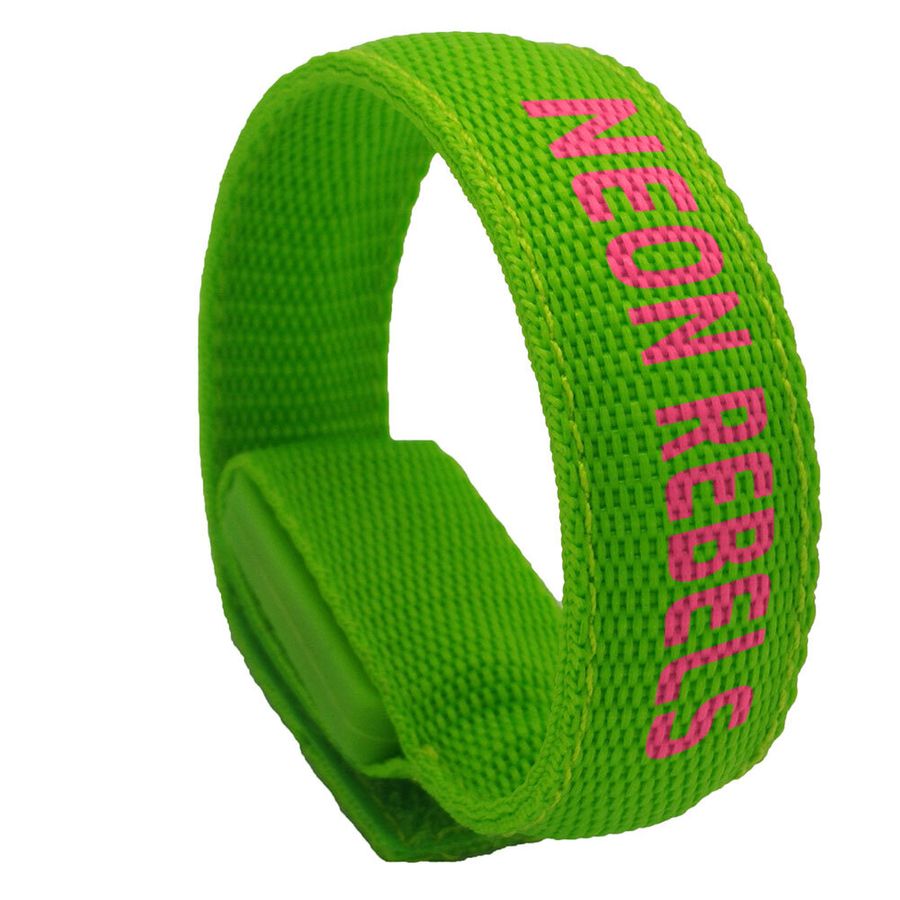 Glow Velcro Wristbands - Custom Hats Now