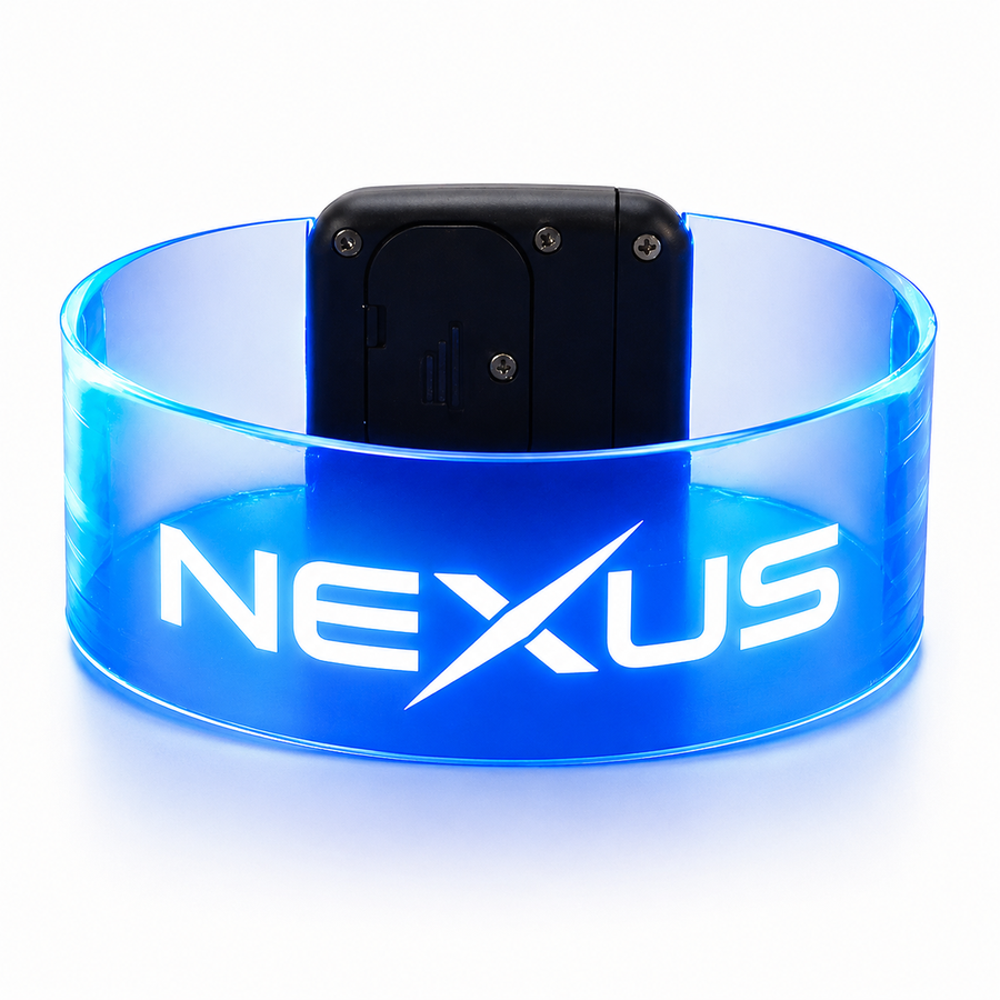 Light Up Magnetic Wristbands - Custom Hats Now