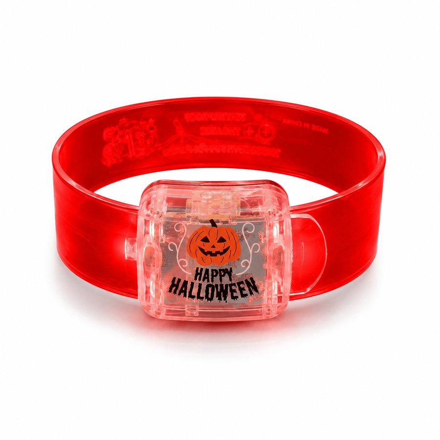 Light Up Plastic Wristbands - Custom Hats Now