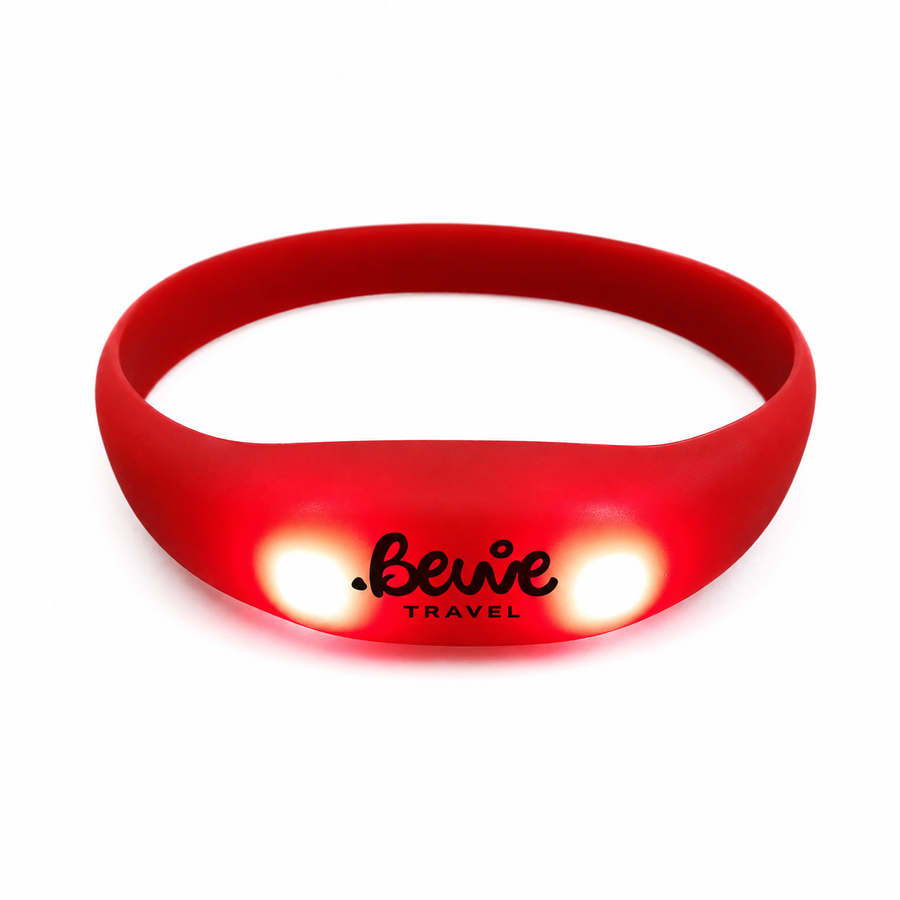 Light Up Silicone Wristbands - Custom Hats Now