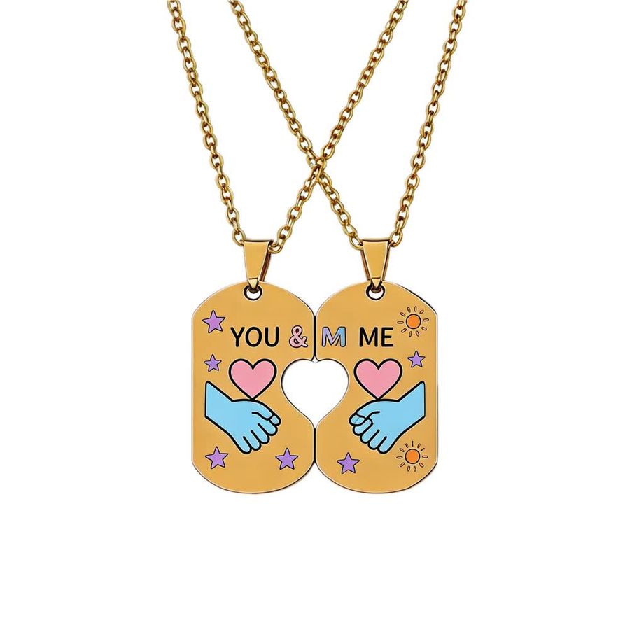 Couple Necklaces - Custom Hats Now