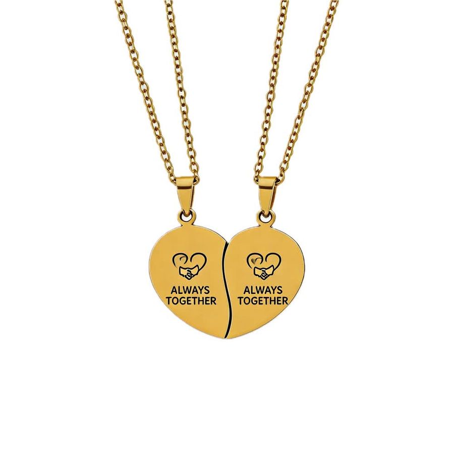 Couple Necklaces - Custom Hats Now