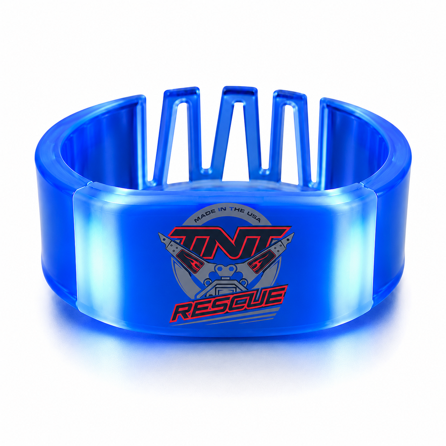 Glow Bangle Wristbands - Custom Hats Now
