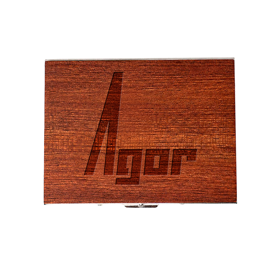 Metal Framed Wooden Cigarette Cases - Custom Hats Now
