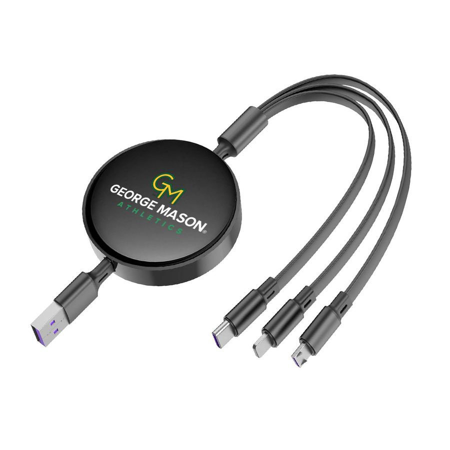 Soft Silicone 3-in-1 Charging Cables - Custom Hats Now