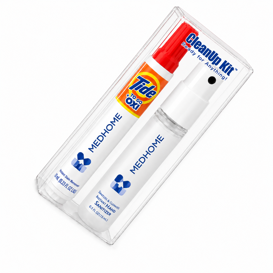 CleanUp Kit - Tide® to Go + Oxi and Sani-Pen® Clipless™ Travel Kits - Custom Hats Now