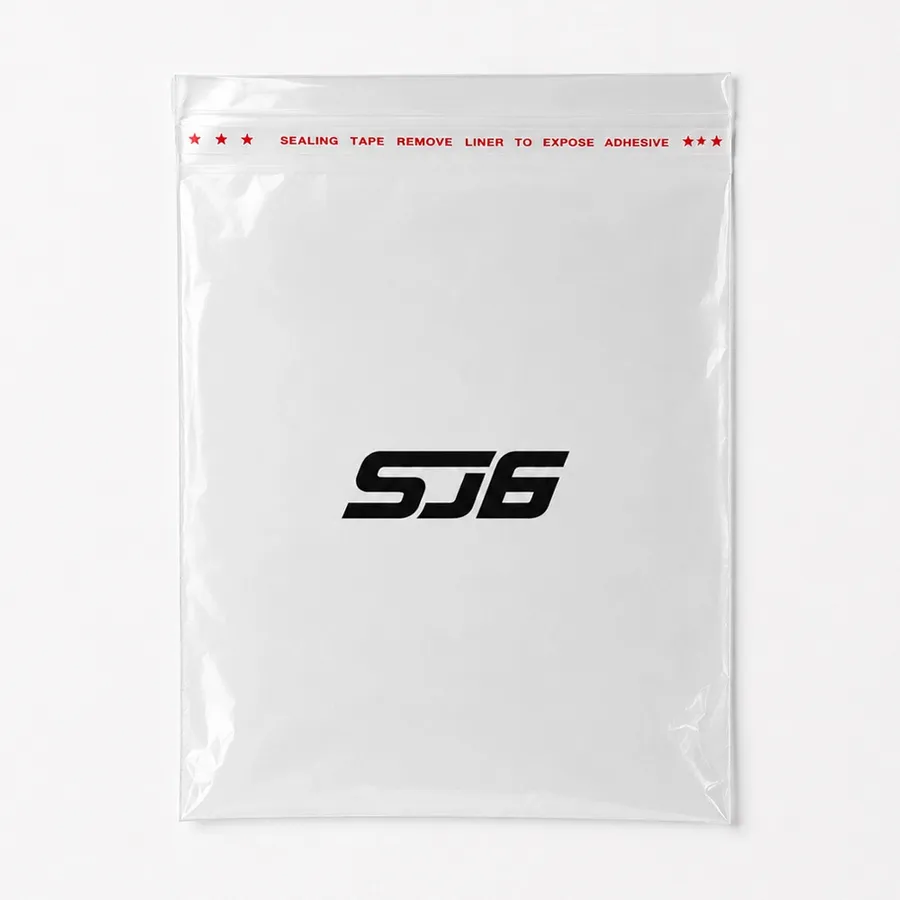 Resealable Clear Poly Bags - Custom Hats Now