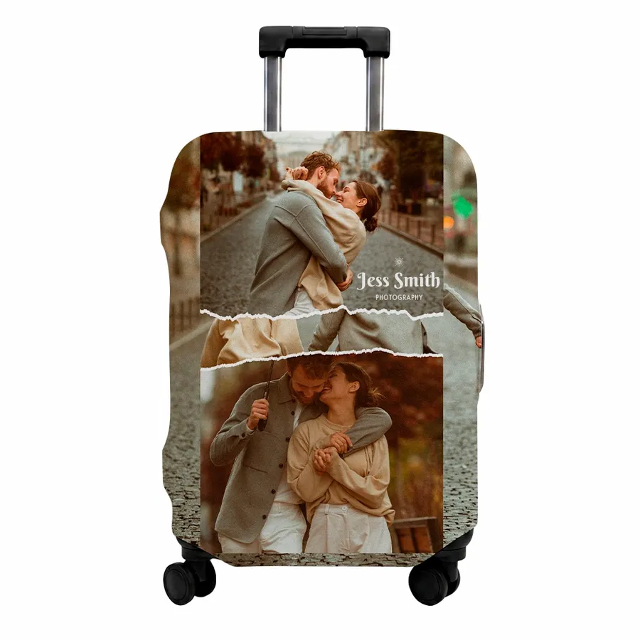 Photo Luggage Covers - Custom Hats Now