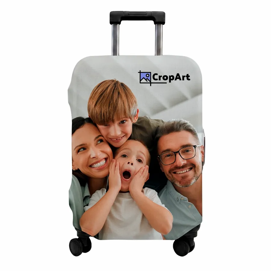 Photo Luggage Covers - Custom Hats Now