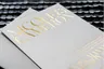 Color Foil Stamped Brochures
