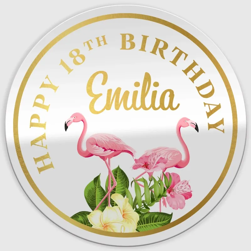 Metallic Sticker+UV Printed - Custom Hats Now