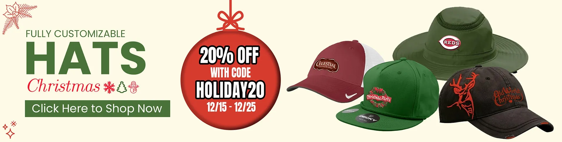 CustomHatsNow.Com OFFER